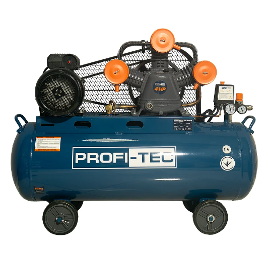 Компресор масляний PROFI-TEC OC-100W3 (100 л, 3.0 кВт, 530 л/хв)