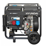 Генератор дизельний Hyundai DHY 10000LE-T електростартер 8,5 кВт Вихід  ATS+