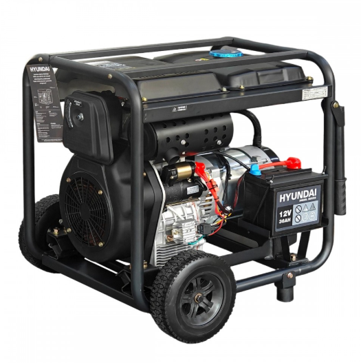 Генератор дизельний Hyundai DHY 10000LE-T електростартер 8,5 кВт Вихід  ATS+
