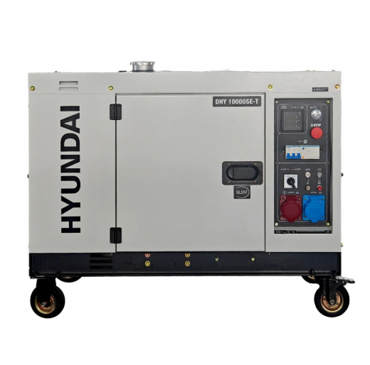 Генератор дизельний Hyundai DHY 10000SE-T електрозапуск 8,5 кВт  ATS