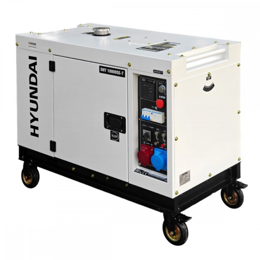 Генератор дизельний Hyundai DHY 10000SE-T електрозапуск 8,5 кВт  ATS