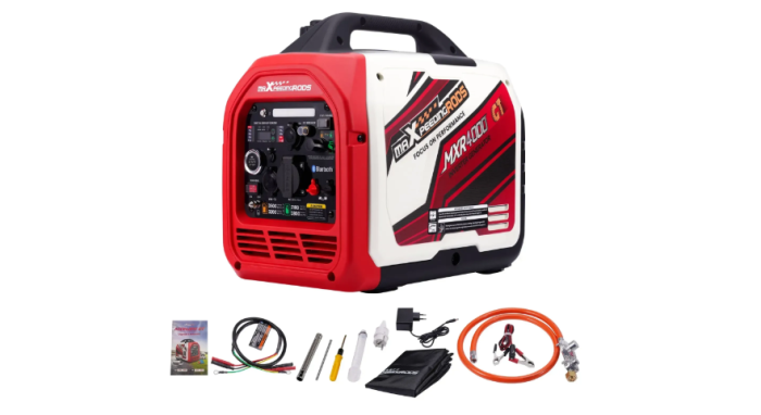 Інверторний генератор MaXpeedingRods MXR4000 GT, 3,5 кВт, Бензин, Газ, Електростартер