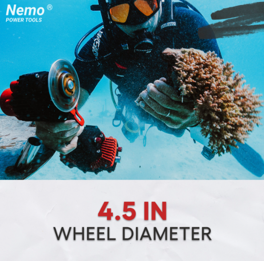 Підводна кутова шліфмашина (болгарка ) Nemo Angle Grinder - 50M V2