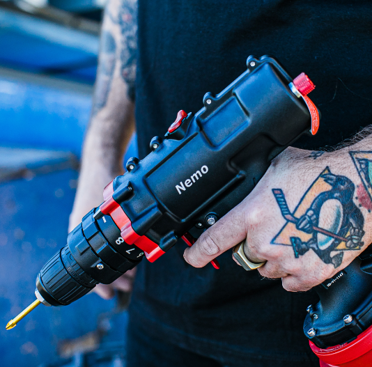 Підводний акумуляторний дриль-шуруповерт Nemo Hammer Drill - 50M