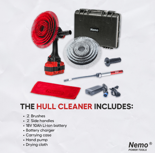 Акумуляторний очисник корпусів суден Nemo Hull Cleaner Electric Brush