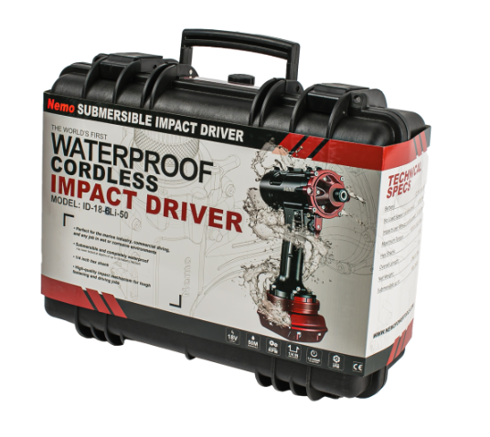 Акумуляторний підводний ударний шуруповерт Nemo Impact Driver - 50M