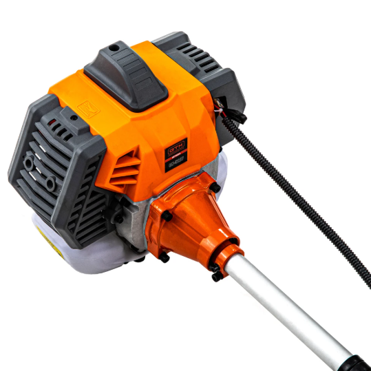 Бензинова мотокоса GTM CN520F 1.5 кВт з ножем та косильною головкою Tap'n'Go