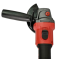 Кутова акумуляторна шліфмашина Felisatti КШМ-125/18Л3 P52212 (3 speed) (БЕЗЩІТКОВИЙ ДВИГУН)  + (+ акумулятор 4.0 Аг + зарядний пристрій)