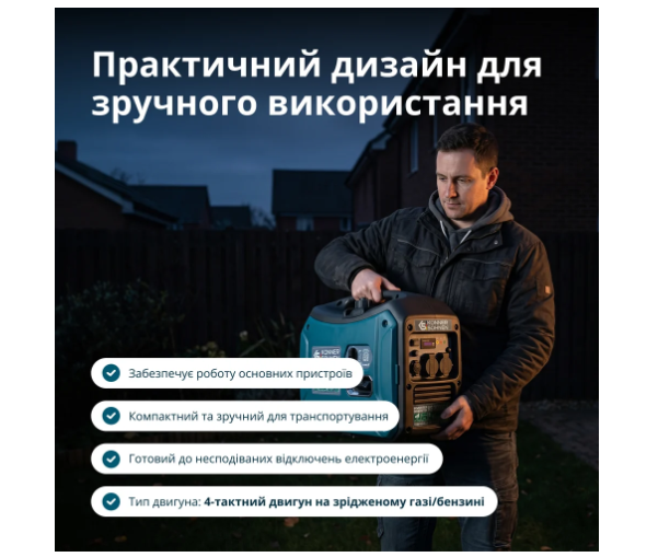 Інверторний генератор KS 3000iG S