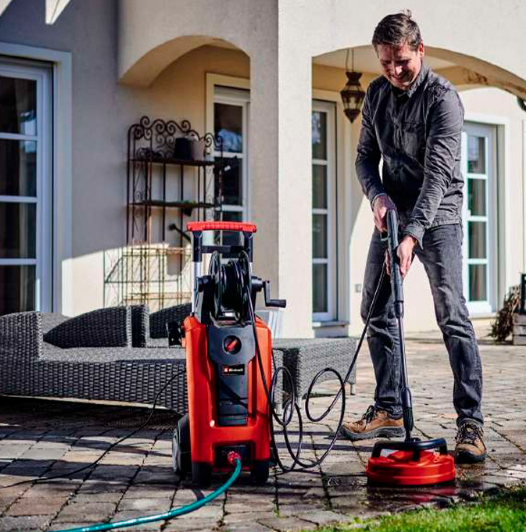 Мийка високого тиску Einhell TE-HP 170 (4140770) 2300 Вт, тиском 170 бар та продуктивністю 440 л/год