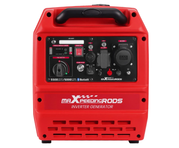 Інверторний генератор MaXpeedingRods MXR6000GT 5,5 кВт, Бензин/газ, 230 В, Bluetooth, електростарт, ECO режим