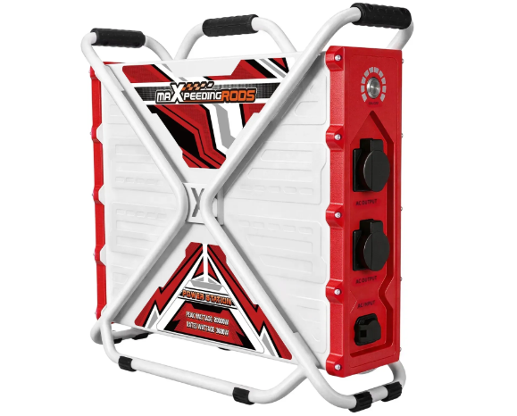 Зарядна станція MaxpeedingRods MXR-PG3600 Чиста синусоїда, IP54,  швидка зарядка, 30 дБ, 3600 Вт