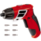 Акумуляторна викрутка  Einhell TC-SD 3,6 Li (4513442) набір біт