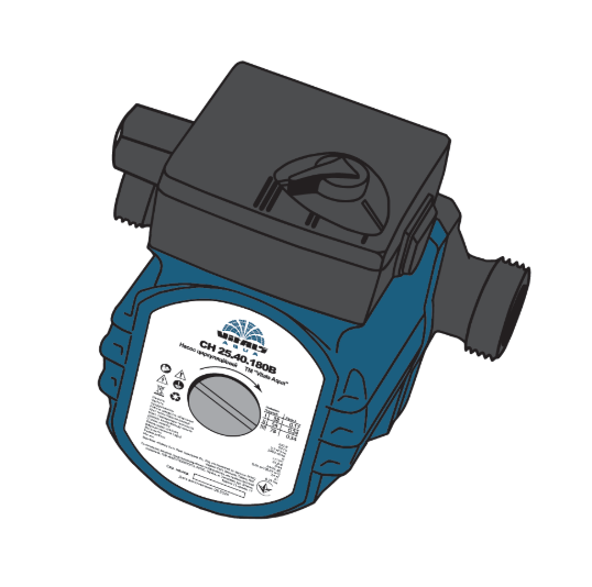 Насос циркуляційний Vitals Aqua CH 25.40.180B