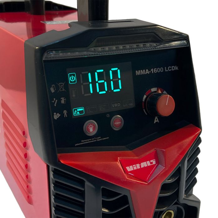 Зварювальний апарат Vitals MMA-1600 LCDk